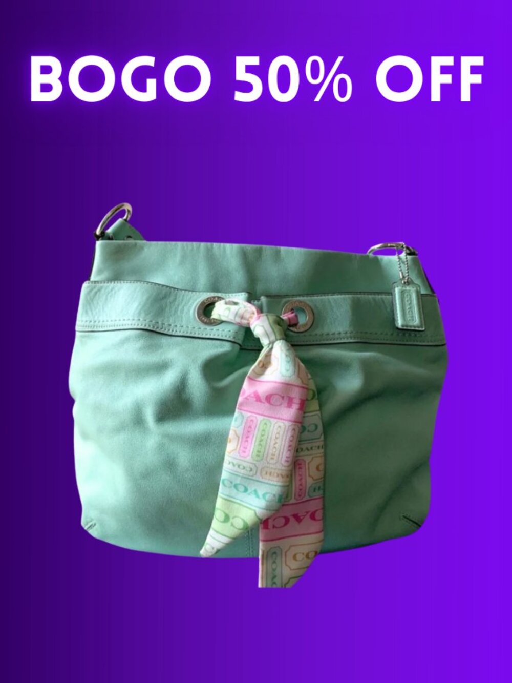 COACH Kyra Limited Edition Mint Bag
